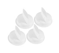 TOPPERFUN 4pièces Boutons De Minuterie Pour Micro-ondes Levier De Support Pour Boutons Appareils Électroménagers Poignée De Minuterie Remplacement De De Cuisinière