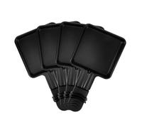 TOPPERFUN 4pièces Poêlons Raclette Mini Inox Plaques Carrées Pour Fromage Fondu Et Barbecue Résistants Et Réutilisables Pour Maison Camping Et Pique-