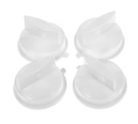 TOPPERFUN 4pièces Remplacement De Boutons De Minuterie Universels Pour Four Et Cuisinière Commutateur Mécanique Pour Cuisine Adapté Pour Maisons Et Bureaux