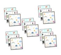 TOPPERFUN 5 Ensembles Serviettes De Nettoyage Et Absorbantes Lot De Essuie Mains Pour Vaisselle Réutilisables Et Lavables Pour Cuisine Nettoyage 3 Pièces * 5