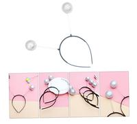 TOPPERFUN 5 pièces Bandeau Cheveux Boule Mousse Flexible Accessoire de Costume pour Fête et Spectacle Adulte