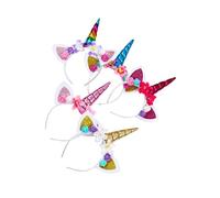TOPPERFUN 5 Pièces Bandeaux Licorne Pour Garçon Fille Serre- Set De Foulards Fleuris Ornements De à Accessoires Cheveux Garçon Fille