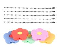 TOPPERFUN 5 Pièces Flower Silicone Key Covers Lightweight Colored Key Identifiers Protector Caps For House Easy To Install And Carry For Women And