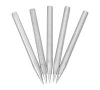 TOPPERFUN 5 Pièces Kit de Pointes de Fer à Souder Universelles en Cuivre 60 Watts Pannes Biseautées Aiguille pour Soudure Électronique Pcb Précision