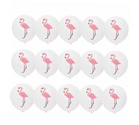 TOPPERFUN 50 Pièces Ballons Latex Imprimés Flamant pour Décorations Fournitures pour Anniversaires Événements Thématiques