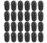 TOPPERFUN 50 Pièces Cage à Appâts de Pêche Extérieure en Plastique Noir | Convient pour Appâts en Boule, Envoi en Profondeur, Limite les Pertes, Aide au Dépôt Régulier
