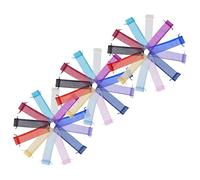 TOPPERFUN 50 pièces Sachet Organza avec Cordon de Serrage Lot de Tulle Légères pour de Cookies et pour Anniversaires Mariages et Noël