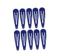 TOPPERFUN 50Pièces Accessoires Cheveux Épingles à Cheveux Métalliques Barrette Simple pour Garçon Fille Bleu Royal