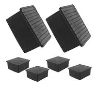 TOPPERFUN 6 Pièces Base De Poteau Couvre Chaise Cache Embouts Meubles Patins Et Tables Basses