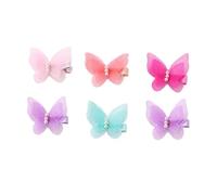 TOPPERFUN 6 pièces Clips Cheveux Garçon Fille Noeud en Chiffon avec Ornement Nacré Accessoires de Décoration Tête Créative pour Filles Cadeau pour Activité Manuelle et Fête