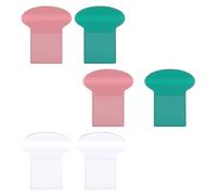 TOPPERFUN 6 Pièces Lève-abattant de Toilette en Ps Design Humain Simple et Créatif, Accessoire Wc Pratique pour Éviter le Contact et Soulever Facilement le Couvercle