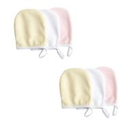 TOPPERFUN 6 pièces Lingettes Démaquillantes Réutilisables Microfibre de Nettoyage Pratiques pour Visage Élimination Maquillage Aléatoires Couleur Aléatoire Couleur Aléatoire