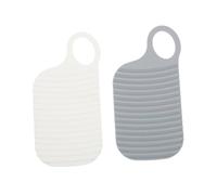 TOPPERFUN 6 pièces Planche à Laver Portable Mini Planchette Antidérapante Compacte pour Vêtements Délicats pour Voyage et Lavage Maison