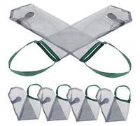 TOPPERFUN 6 Pièces Pochettes De Rangement Suspendues en Filet pour Fruits Légumes Oignons Ail Gingembre Respirantes Et Réutilisables