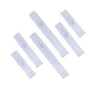 TOPPERFUN 6 pièces Set de Flacons Voyage Rechargeables Étanches Silicone Souple Tubes Cosmétiques Compressibles pour Shampoing Lotion Pulvérisateur Pratique