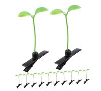 TOPPERFUN 60pièces Pince à Cheveux Pousses De Graine Accessoires Pour Idéaux Pour Festivals Et