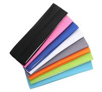 TOPPERFUN 8pièces Lot de Bandeaux Larges Élastiques pour Femme Antidérapants et Extensibles pour Yoga Activités Sportives