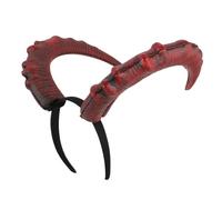 TOPPERFUN Accessoire Clown Adulte Bande De Cheveux Coiffeur De Carnaval Cosplay Coiffure Bandes De Cheveux Anniversaire Costume D'halloween Accessoire Malefique Pu