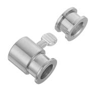 TOPPERFUN Accessoire pour Rôtissoire Entretien Facile et Cuisson Précise en Fer Chromé Argenté, Boulon de Fourchette Métallique pour Barbecue pour Balcon et Zone Barbecue