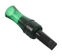 TOPPERFUN Appel du Corbeau Sifflet Portable Noir-Vert en Plastique Robuste, Léger et Compact, Cri de Corbeau Réaliste pour Observation Ornithologique et Étude de la
