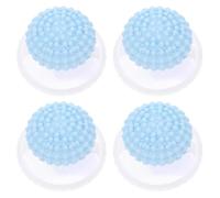 TOPPERFUN Attrape Poils Machine Laver Flottant Réutilisable 4 Pièces en PP et Polyester pour Linge Animaux Compatible Multiples Marques Usage Domestique