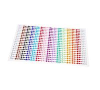 TOPPERFUN Autocollants Cristal Pour Visage Bijoux Auto-adhésifs Pour Yeux Et Maquillage Cristal Visage Autocollants Diy