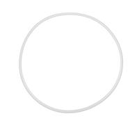 TOPPERFUN Bague en Caoutchouc Blanc Anneau de Base de Chaise de Bar Pieds de Tabouret de Bar de Sol Protecteur d'anneau de Base de Tabouret de Bar de Plancher Blanche