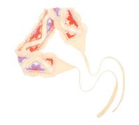 TOPPERFUN Bandana Cheveux Femme Coton Doux Style Campagne Bandeau Vintage Tricoté Foulard Tête Chic pour Activités Extérieures et Plage