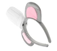 TOPPERFUN Bandeau De Souris Gris Avec Toque De Chef Taille Unique Accessoire Amusant Costume De Rat Pour Adultes Et Garçon Et Filles Fête Déguisement