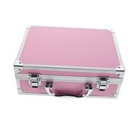 TOPPERFUN Boîte à Outils Alliage Aluminium Étui Portable Pour Accessoires Cosmétiques Et Matériel Médical Capacité Importante De Rangement Et Design Élégant