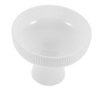 TOPPERFUN Bol à Dessert Céramique Blanc Coupe pour Glace Fruits et Pudding Design Lisse sans Joint Multi Usage pour et Usage Familial