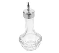 TOPPERFUN Bouteille d'Amers en Verre Japonerie Bouchon Amovible Distributeur Décoratif pour Cocktails Outil de Bar Vintage Pratique pour Barman pour Maison ou Bar 1