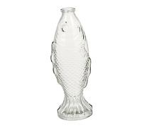 TOPPERFUN Bouteille en Verre de Poisson Pot Décoratif Bouchon en Vase à Fleurs Bouteille à Souhaits Multifonctionnelle pour Présents 1 Pièce
