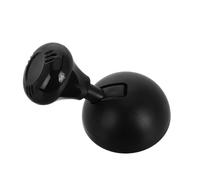 TOPPERFUN Bouton-poussoir de Démarrage Touche pour Voiture, Levier Joystick Noir en Pc, Design Boule, Accessoire pour Décoration Intérieure Automobile