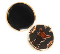 TOPPERFUN Boutons de Manchette pour Hommes en Cuivre Élégants Cache-Boutons de Chemise Raffinés pour Costume Cérémonie Accessoire Formel Homme
