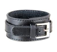 TOPPERFUN Bracelet Cuir Unisexe à Boucle Large pour Loisirs Convient à Tous les Âges Résistant et Confortable Couleur Aléatoire