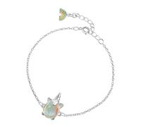 TOPPERFUN Bracelet Licorne Garçon et Filles S925 Argenté Arc-en-ciel Créatif Présent Amitié Fille Fête Anniversaire