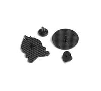 TOPPERFUN Broche Torche Tente, Broche Créative en Alliage, 4 Pièces, Décoration, Épingle Robuste, Style Camping Expédition, pour Homme et Femme, Toutes Occasions