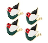TOPPERFUN Broches Pins Drapeau Palestine Épinglette Nationale 4 Pièces en Alliage Accessoires Vestimentaires pour Chemise Châle Foulard Usage Quotidien Présent pour Proches