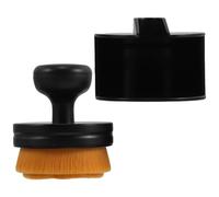 TOPPERFUN Brosse Nettoyante Visage Manuelle Étanche à Poils Doux pour Exfoliation et Nettoyage Profond Massage Stimulant pour Éclat et Absorption des Soins Accessoire Visage Rose Noir