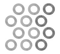 TOPPERFUN Butée à Aiguilles avec Rondelle 4 Pièces Axk1730 2as Acier Robuste Palier de Butée Haute Capacité Charge pour Maintenance Industrielle et Machines de Précision