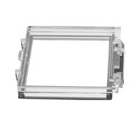 TOPPERFUN Cache de Protection Interrupteur à Bouton-poussoir Adhésif 50x55 Mm en Plastique Transparent, Protecteur pour Panneau de Commande Industriel, Compatible Ascenseur, Machine à