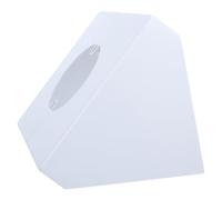 TOPPERFUN Cathedral Ceiling Fixture, Support de Ventilateur de Plafond, Plastique Blanc, pour Installation de Ventilateur de Plafond, Plafonds Inclinés, Angle de 80 Degrés