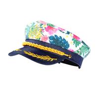 TOPPERFUN Chapeau De Brodé pour Adulte Chapeau De Marin Couleur Marine Chapeaux De Fête Chapeaux De Casquette De Casquette De Bleu Marine