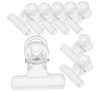 TOPPERFUN Clips à Ongles Transparent en Plastique 30 Pièces, Pince à Extension D'ongle Réglable, Outil de Manucure Professionnel pour Fixation de Moules, Nail Art à Domicile