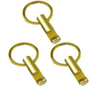 TOPPERFUN Coffret 3 Pièces Ouvre-bouteille Porte-clés en Alliage de Zinc Or, Petit et Pratique, pour Bar et Voyage, Forme Unique et Facile à Transporter