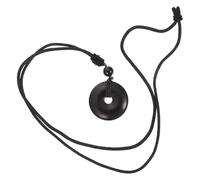 TOPPERFUN Collier Porte-pierre Cristal Collier Traditionnel pour Homme Pendentif Délicat Cristal Portable Accessoire pour Fêtes