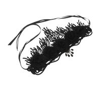 TOPPERFUN Couronne Baroque Vintage Femme Fleurie Accessoire Gothique pour Halloween Mascarade Cosplay Bandeau Festival Élégant avec Fines Fait Main pour à Thème