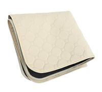 TOPPERFUN Coussin De Chaise Imperméable Beige En Polyester, Protège-siège Antidérapant Pour Usage Quotidien, Siège Auto, Été, Coussin Confortable Multifonction Pour Adultes