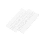 TOPPERFUN Couvercle D'interrupteur de Sécurité Incendie Panneau de Verre de Secours 2pcs pour Alarme Incendie à Bris de Glace, Équipement D'urgence Essentiel en Verre
